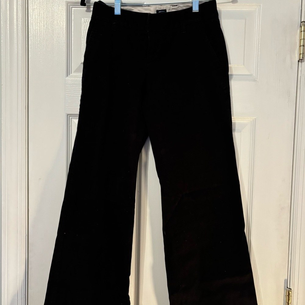 GAP Black Wide-leg Pants